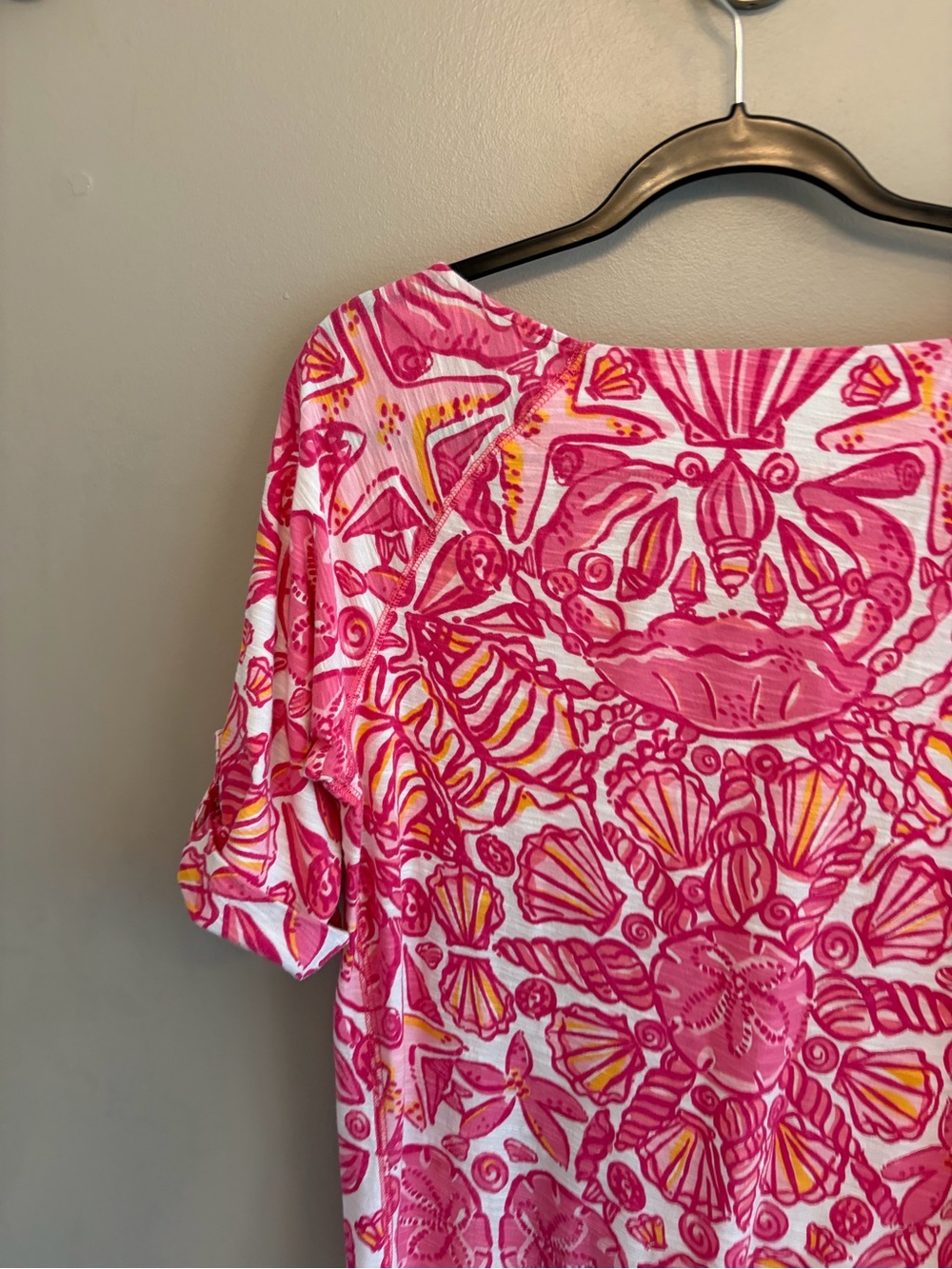 Lilly Pulitzer Sailors Valentine Camie Tunic Dress Size M 100% cotton - Picture 11 of 14